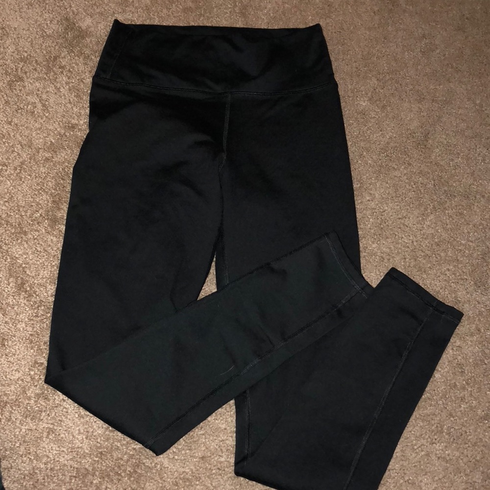 Fabletics Black high waisted full length leggings